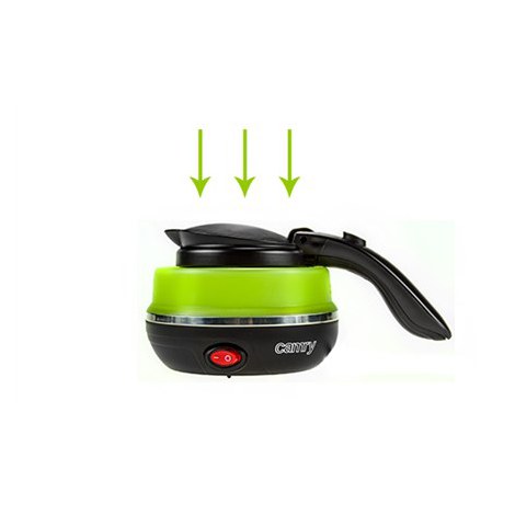 Camry | Travel kettle | CR 1265 | Electric | 750 W | 0.5 L | Plastic | Green - 2